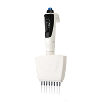 Pipeta de laboratorio automática de micropipetismo automático multicanal Pipeta de laboratorio autoclavable con autocalibración